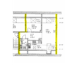 charmante Dachgeschosswohnung - Grundriss